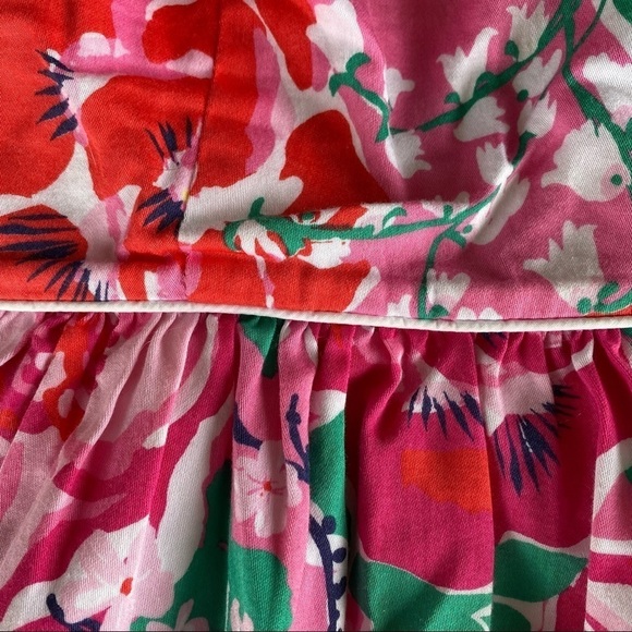 Lilly Pulitzer Aleena Dress Size 2 A Thing Called Love Pink Floral Mini Dress - Picture 7 of 14